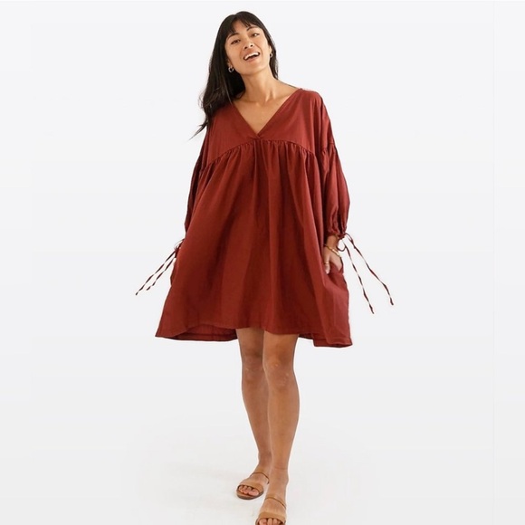 Gracemade Miriam Organic Cotton Dress S/M NWT - Picture 2 of 10